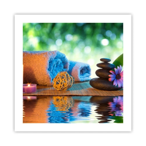Poster - Time for the Body - 50x50 cm