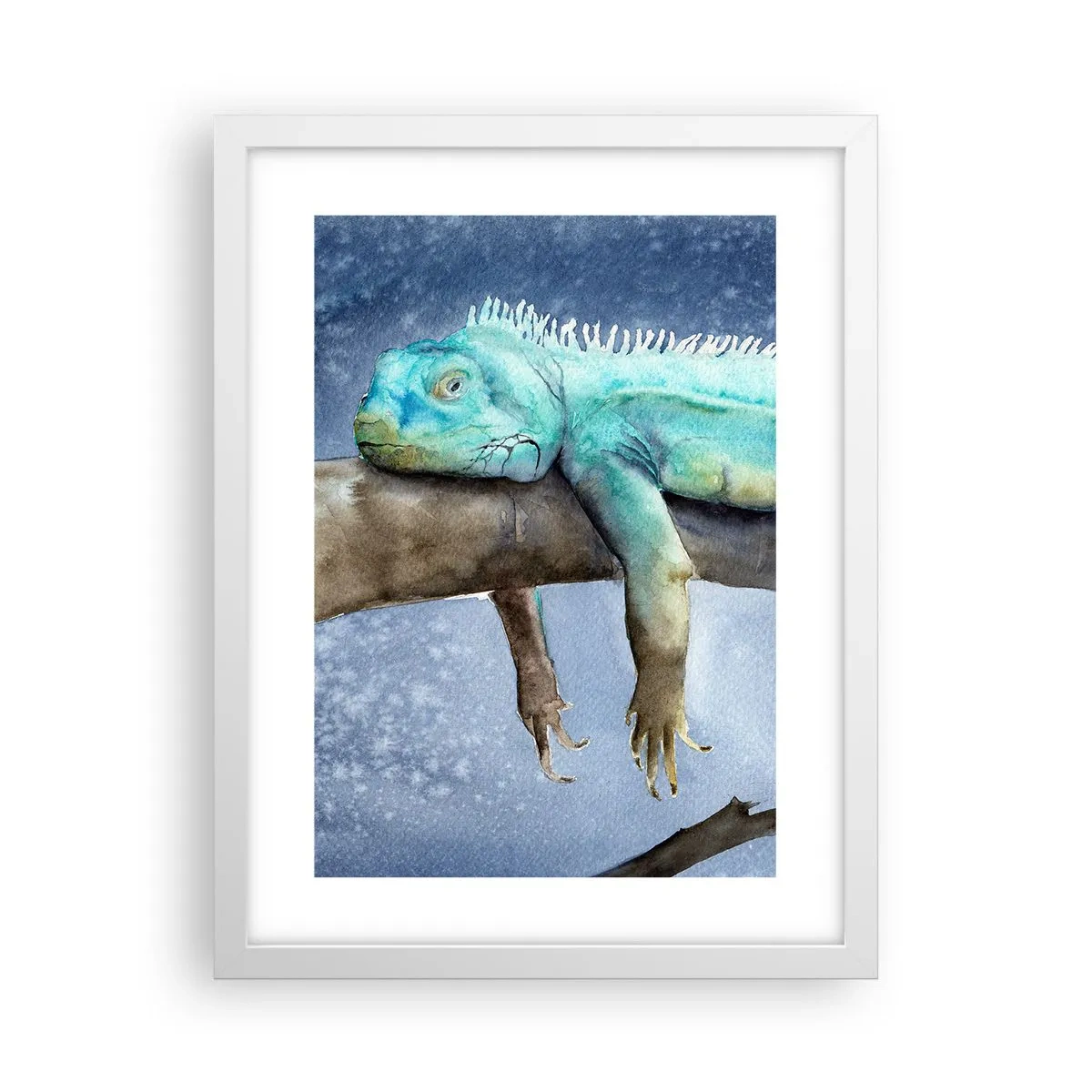 Poster in white frmae - It Feels Good - 30x40 cm