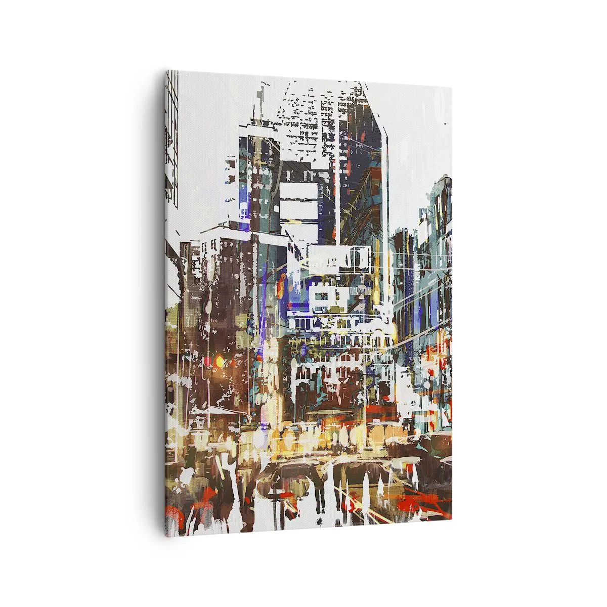 Canvas picture - Sparkling City - 70x100 cm