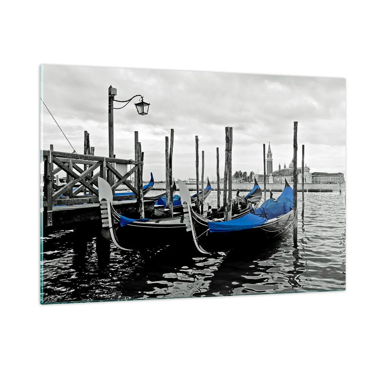 Glass picture - Thoughtful Venice - 120x80 cm