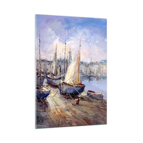 Glass picture - Town by the Bay - 50x70 cm