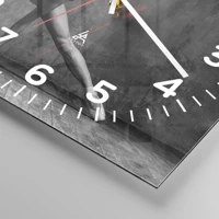 Clock face with numbers