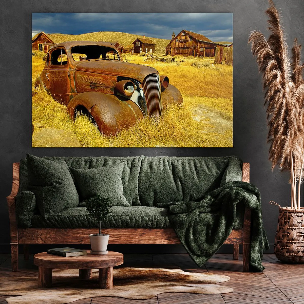 Canvas picture - Deserved Rest - 120x80 cm