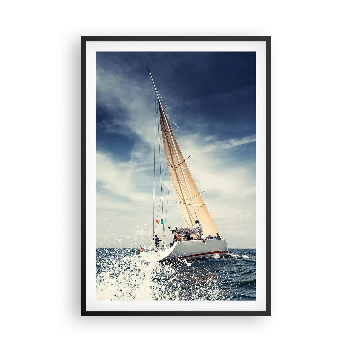 Poster in black frame - They Won't Catch Us - 61x91 cm