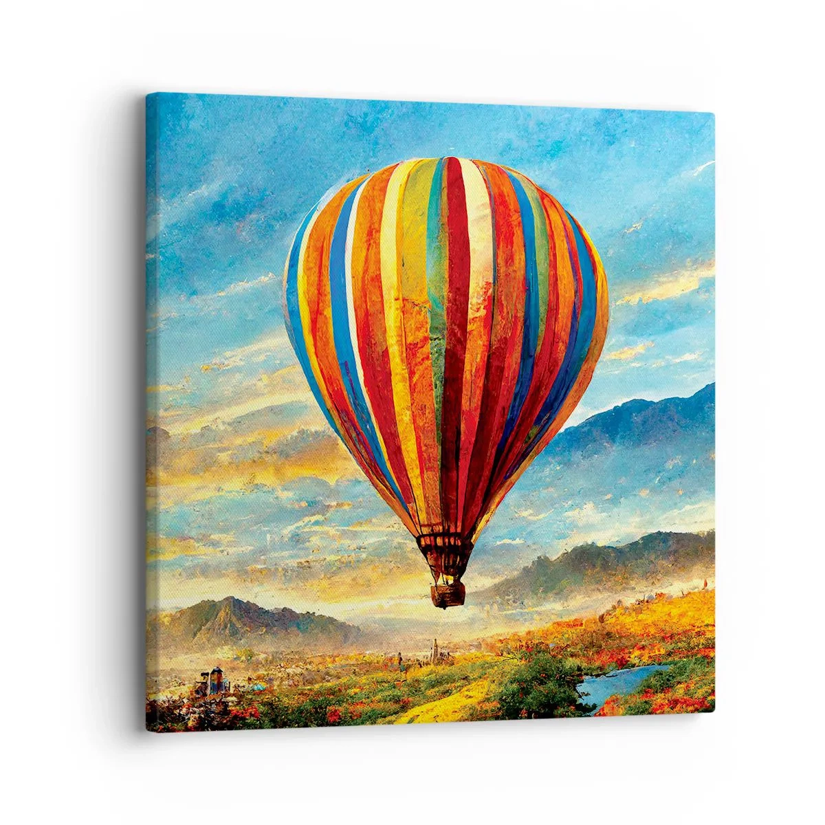 Canvas picture - More Can Be Seen in Silence - 30x30 cm