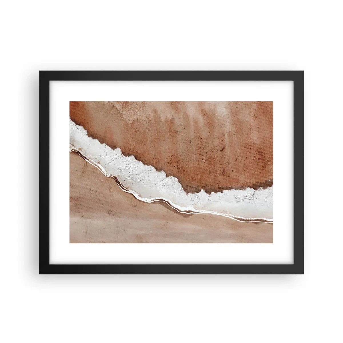 Poster in black frame - Earth Colours - 40x30 cm