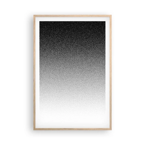 Poster in light oak frame - Towards Light - 61x91 cm
