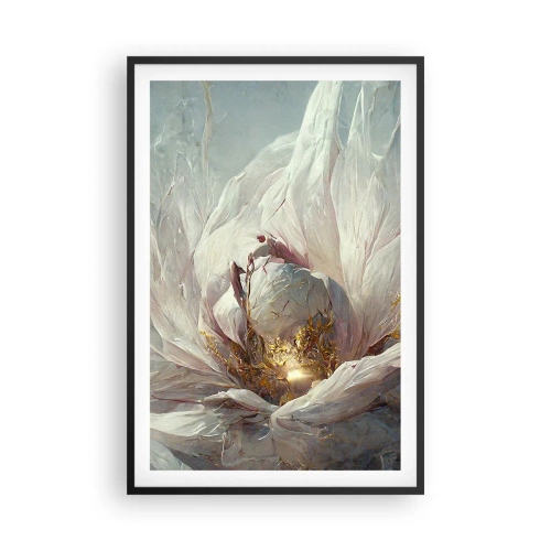 Poster in black frame - It Blooms Once Every Hunderd Years - 61x91 cm