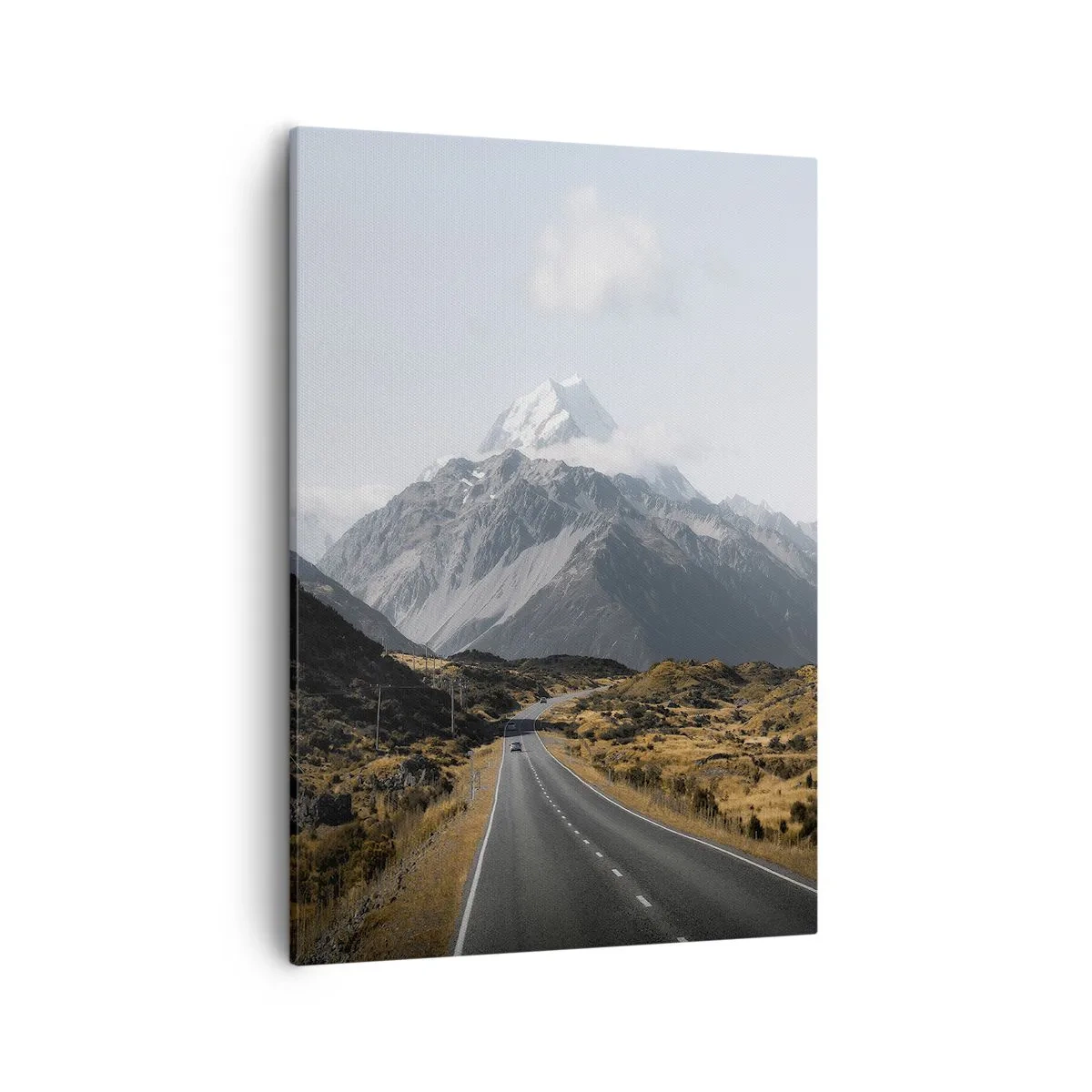 Canvas picture - Road to the Heart of the Mountains - 50x70 cm