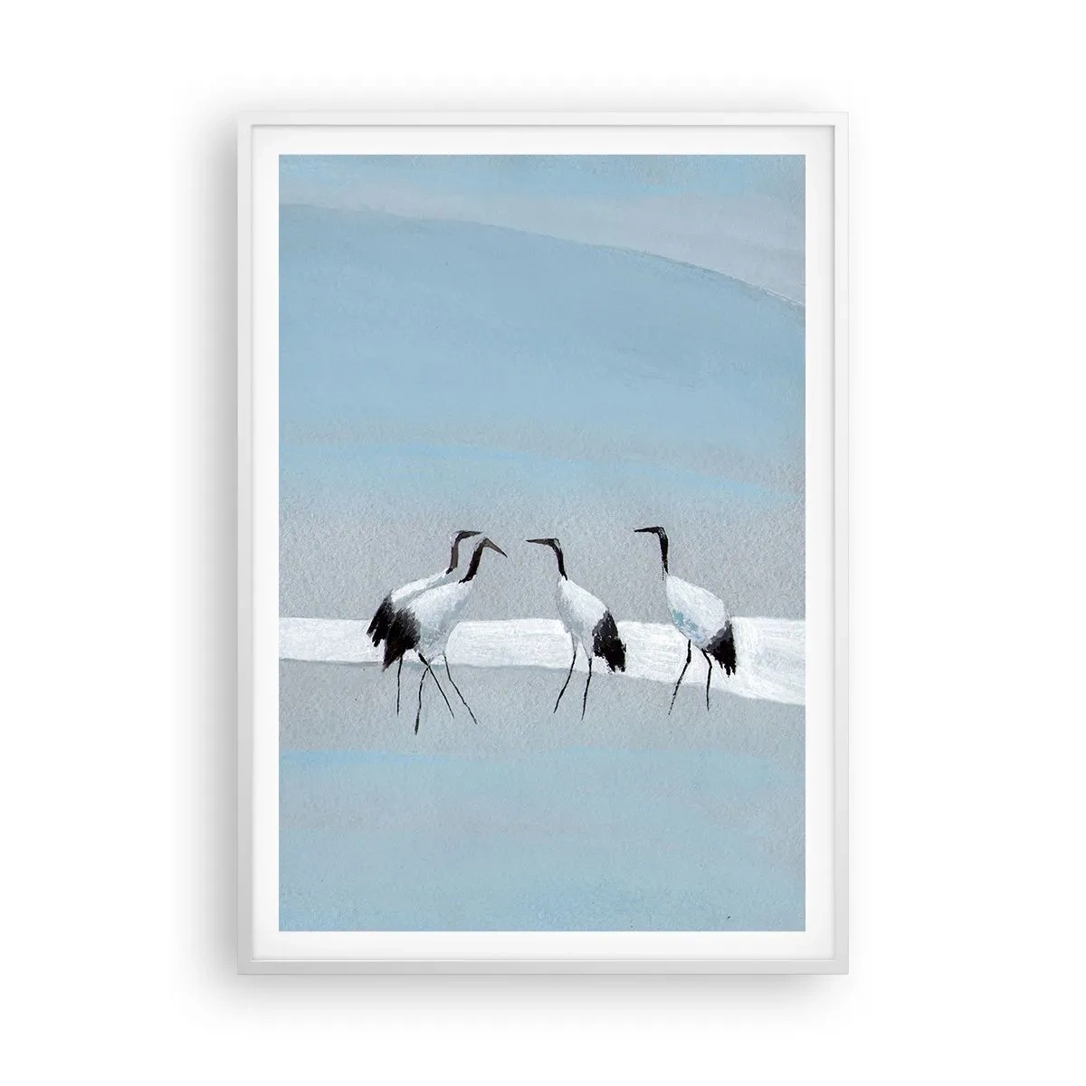 Poster in white frmae - After a Hot Day - 70x100 cm