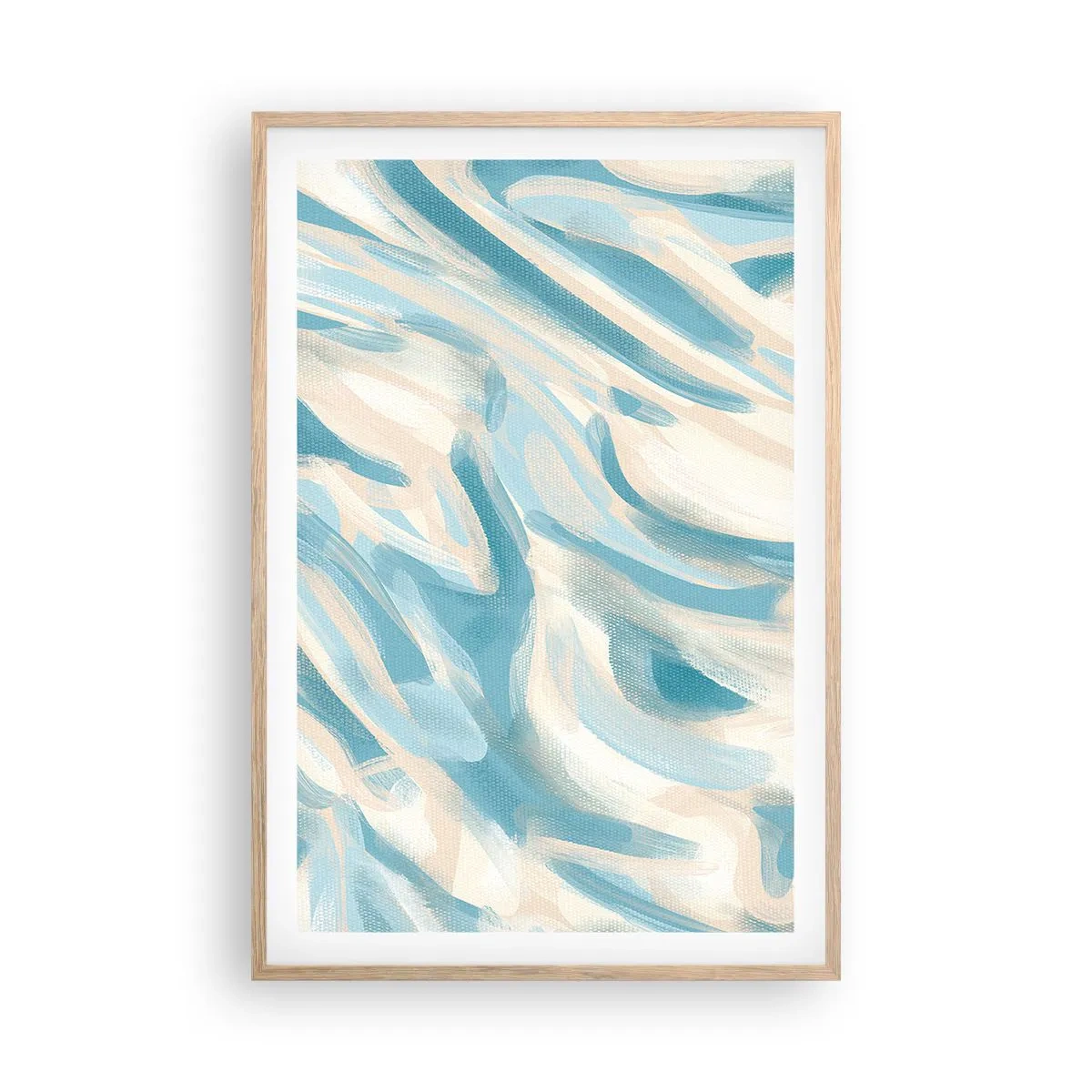 Poster in light oak frame - Whiffs of Spring - 61x91 cm