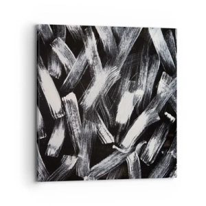 Canvas picture - Abstract in Industrial Spirit - 70x70 cm