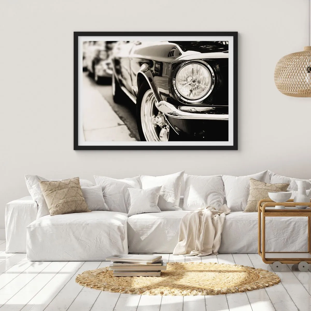 Poster in black frame - Lasting Shine - 40x30 cm