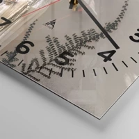 Clock face with numbers