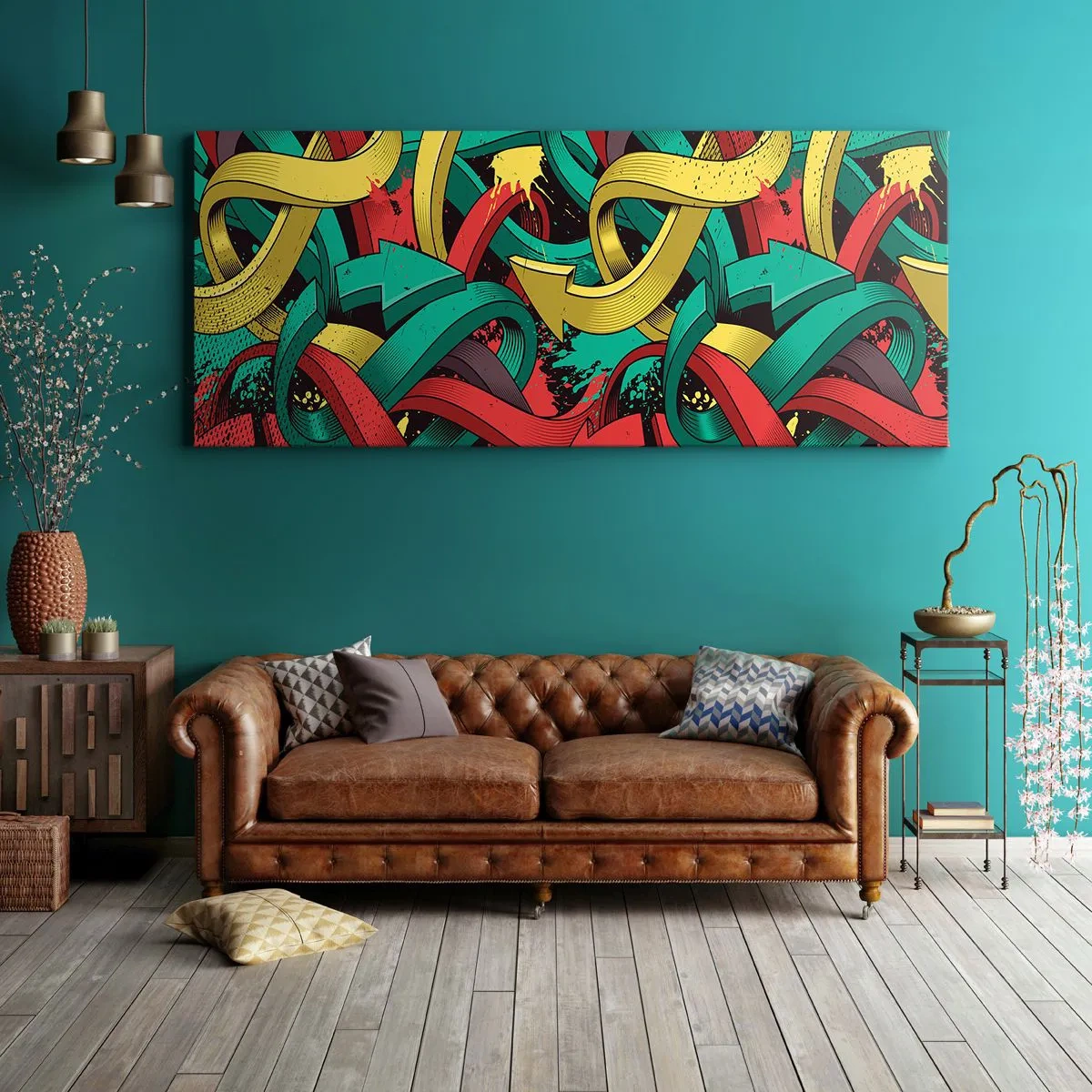 Canvas picture - Which Way? - 100x40 cm