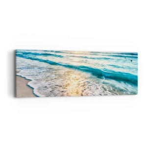 Canvas picture - Sunset View - 90x30 cm