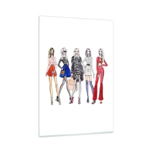 Glass picture - Every Week Fashion Week - 80x120 cm