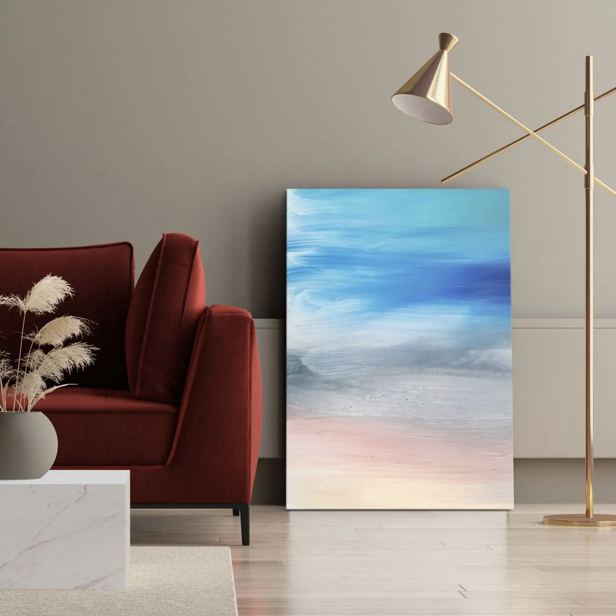 Canvas picture - Elements: Air - 65x120 cm
