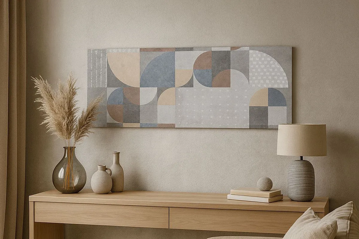 Canvas picture - Ceramic Fantasy - 100x40 cm