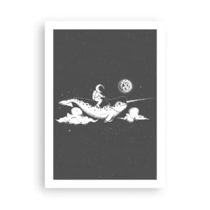 Poster - Space Rider - 50x70 cm