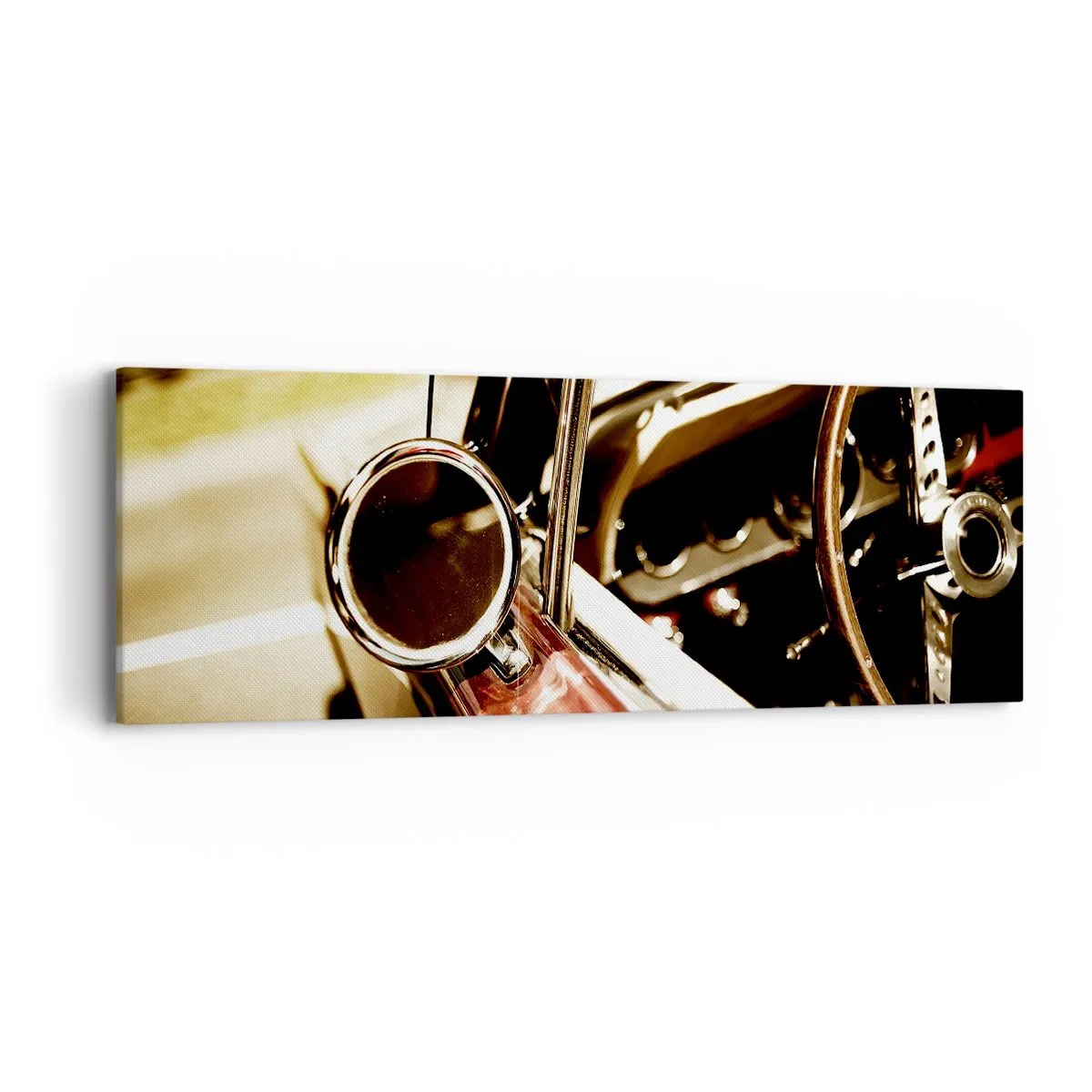 Canvas picture - Car with a Soul - 90x30 cm