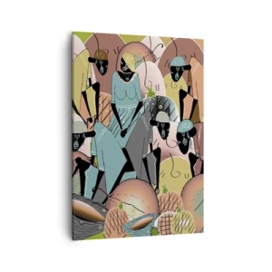 Canvas picture - Big Holiday Is Coming - 50x70 cm