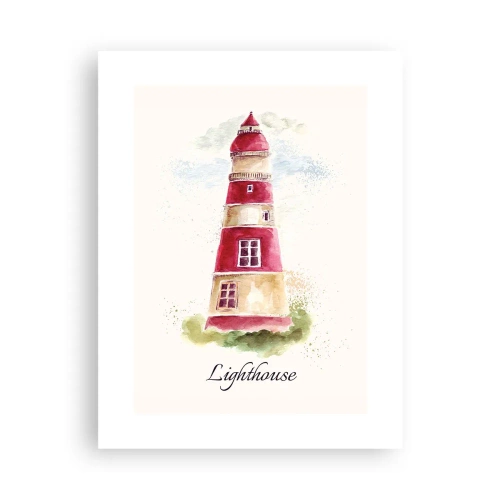 Poster - Around It the Weather Is Always Nice - 30x40 cm