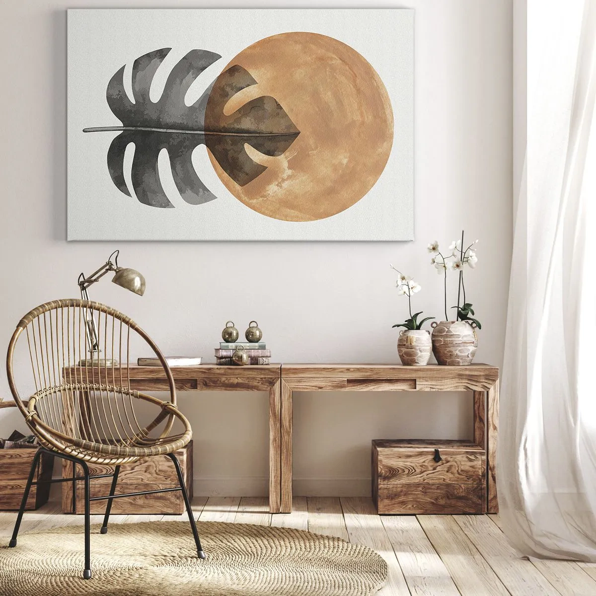 Canvas picture - Always the Sun - 120x80 cm