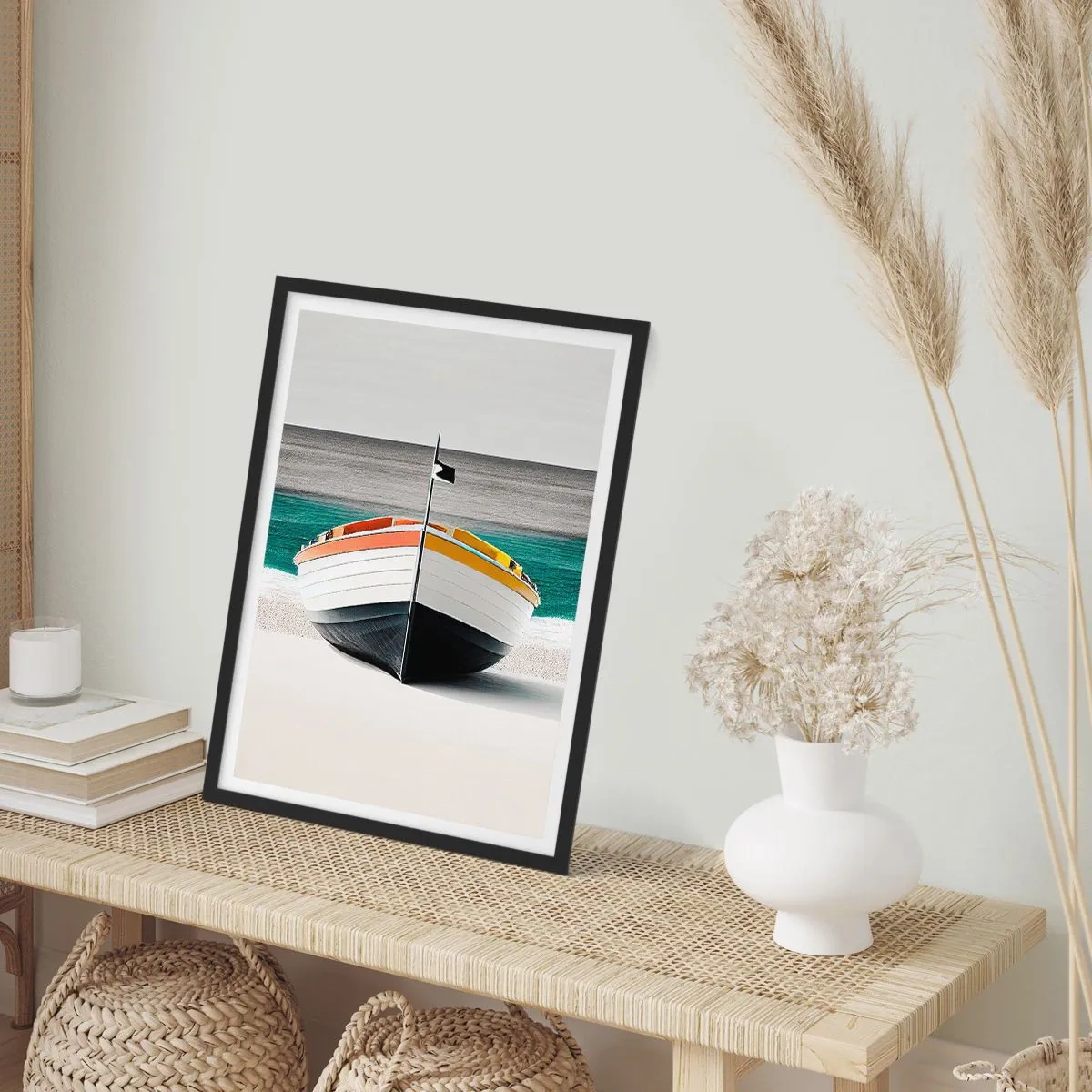 Poster in black frame - In Its Place - 40x50 cm