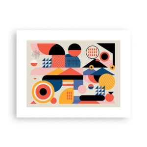 Poster - Composition: Have Fun - 40x30 cm