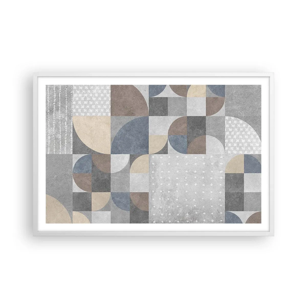 Poster in white frmae - Ceramic Fantasy - 91x61 cm