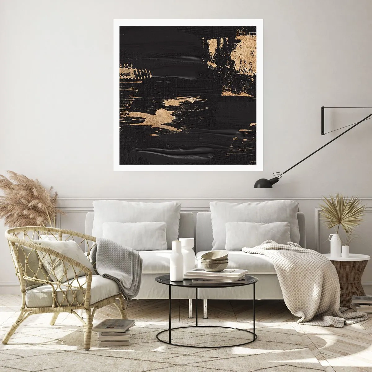 Poster - Touch Mark - 50x50 cm