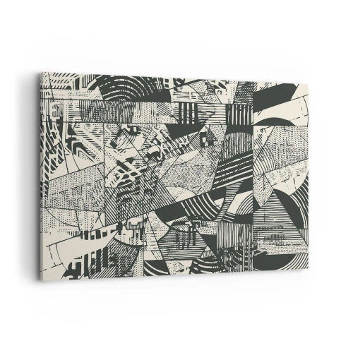 Canvas picture - Dynamics of Contemporaneity - 120x80 cm