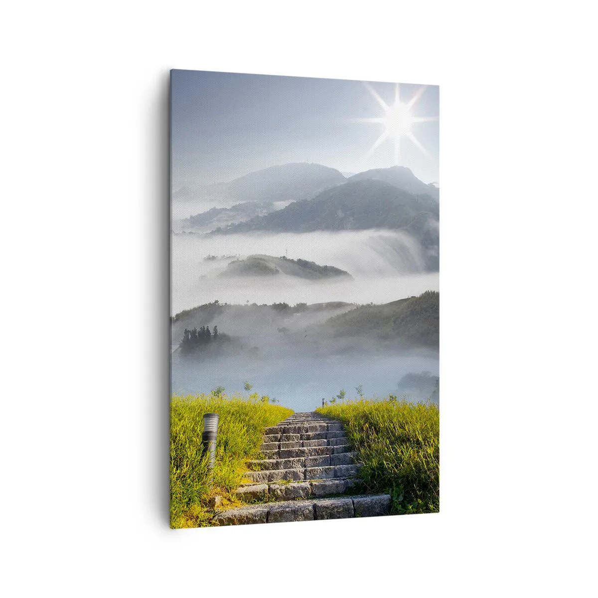Canvas picture - Upwards towards the Clouds - 80x120 cm