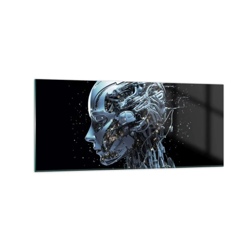 Glass picture - Technology Is a Woman - 120x50 cm