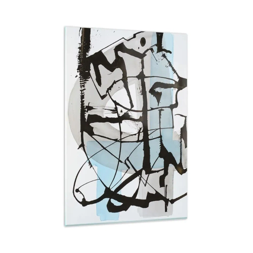 Glass picture - After All Blue - 80x120 cm