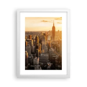 Poster in white frmae - Growing in the Sun - 30x40 cm
