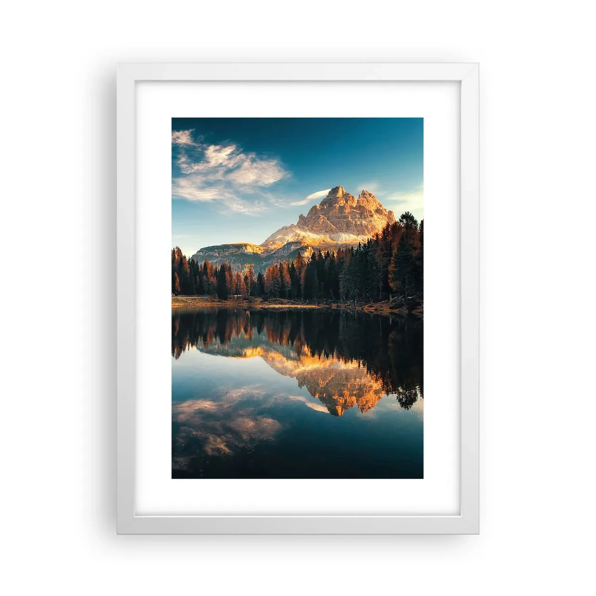 Poster in white frmae - Double Landscape - 30x40 cm