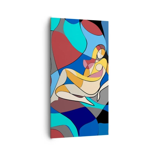 Canvas picture - Cubist Nude - 65x120 cm