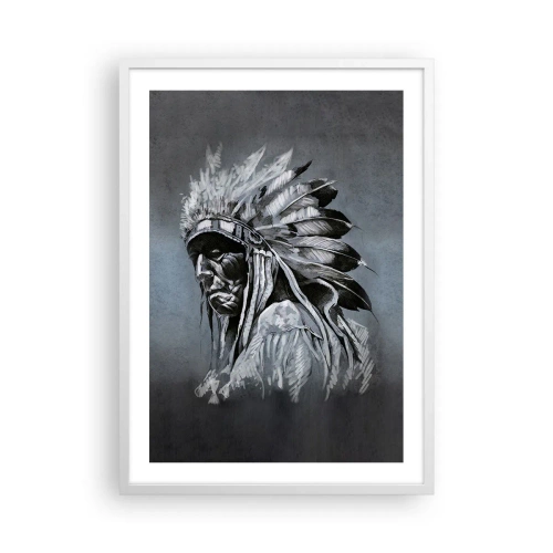Poster in white frmae - Return to the Roots - 50x70 cm