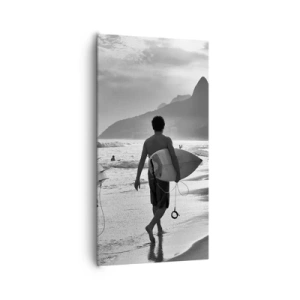 Canvas picture - Samba for One Wave - 65x120 cm