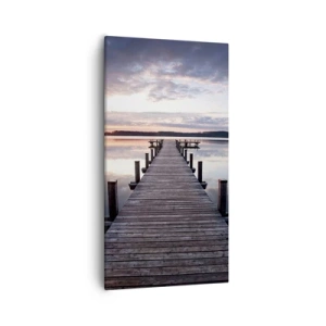 Canvas picture - Quiet Border of Night and Day - 55x100 cm