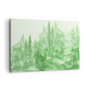 Canvas picture - Behind a Green Fog - 100x70 cm