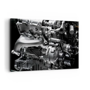 Canvas picture - Silver, Beautiful, Strong - 120x80 cm