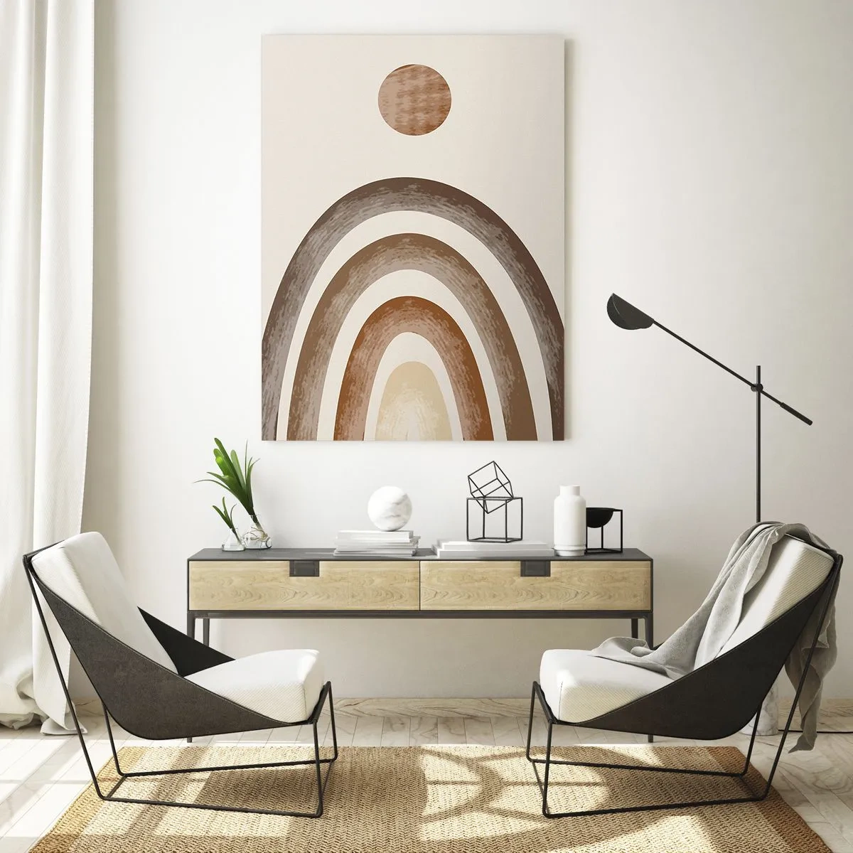 Glass picture - In a Distant Galaxy - 70x100 cm