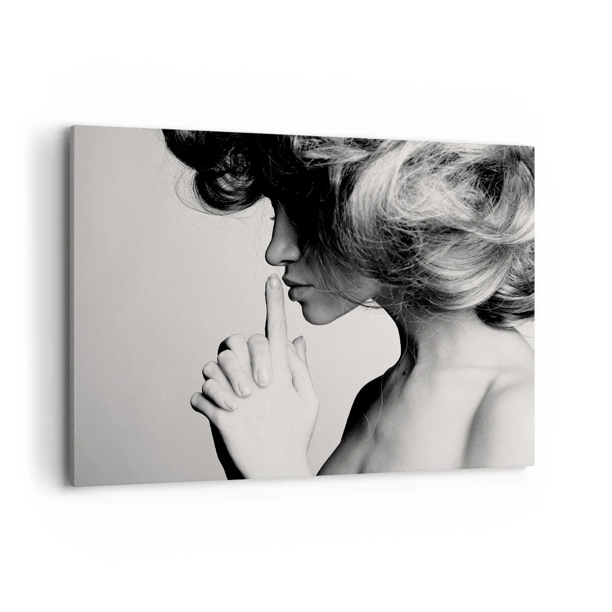 Canvas picture - Listening to Herself - 120x80 cm