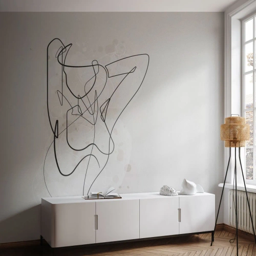 Photo Wallpaper Premium Canvas - Art of Seduction - Woman, Graphics, Piece - 100x70 cm