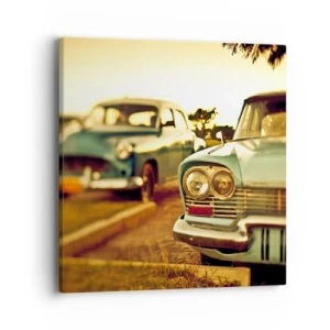 Canvas picture - We Wait and See - 40x40 cm