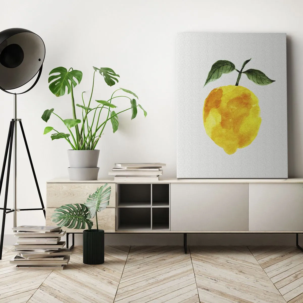 Canvas picture - How to Get the Taste of the Sun - 45x80 cm