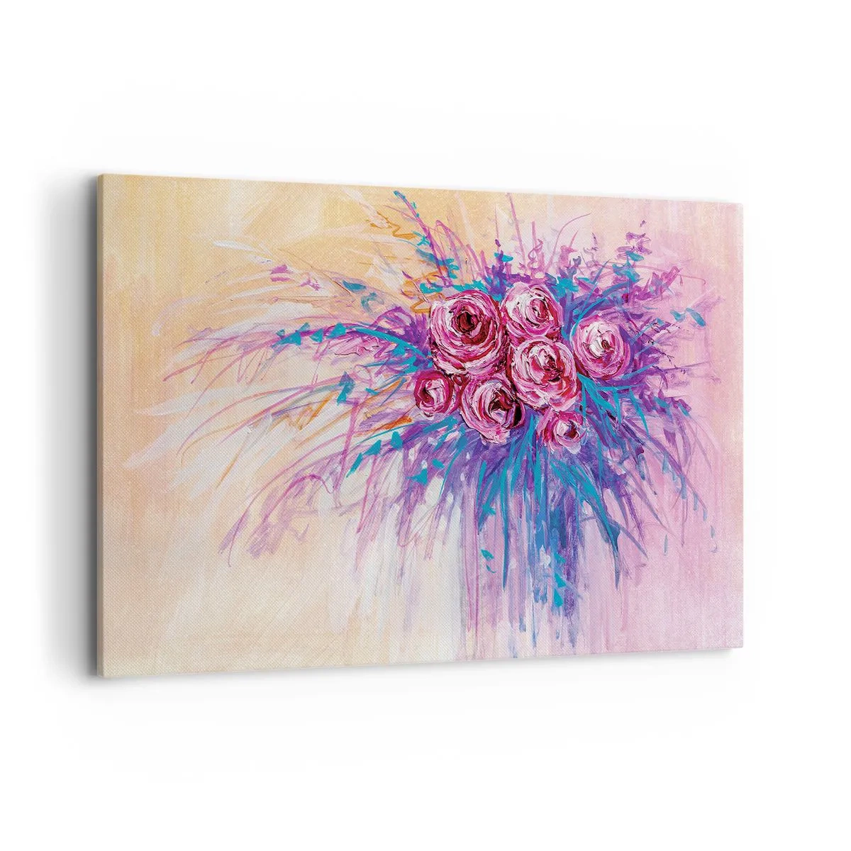 Canvas picture - Rose Fountain - 120x80 cm